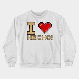 i love necho #12 Art Drawing in kite Crewneck Sweatshirt